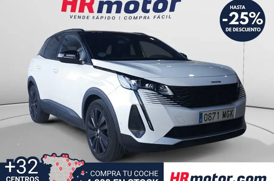 Brugt Peugeot 3008 1.2 gt