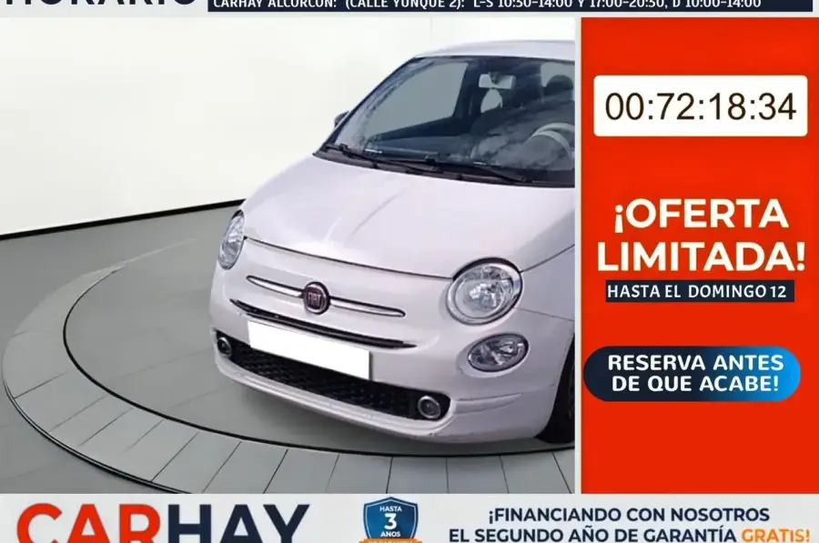 Brugt Fiat 500 1.2