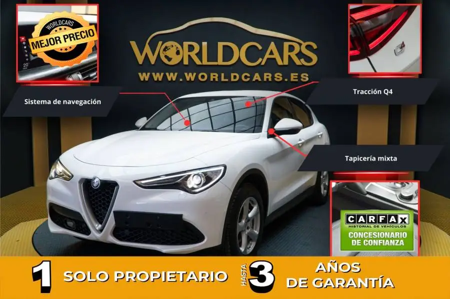 Alfa Romeo Stelvio 2.2 Diésel 140kW (190CV) Super , 29.250 €